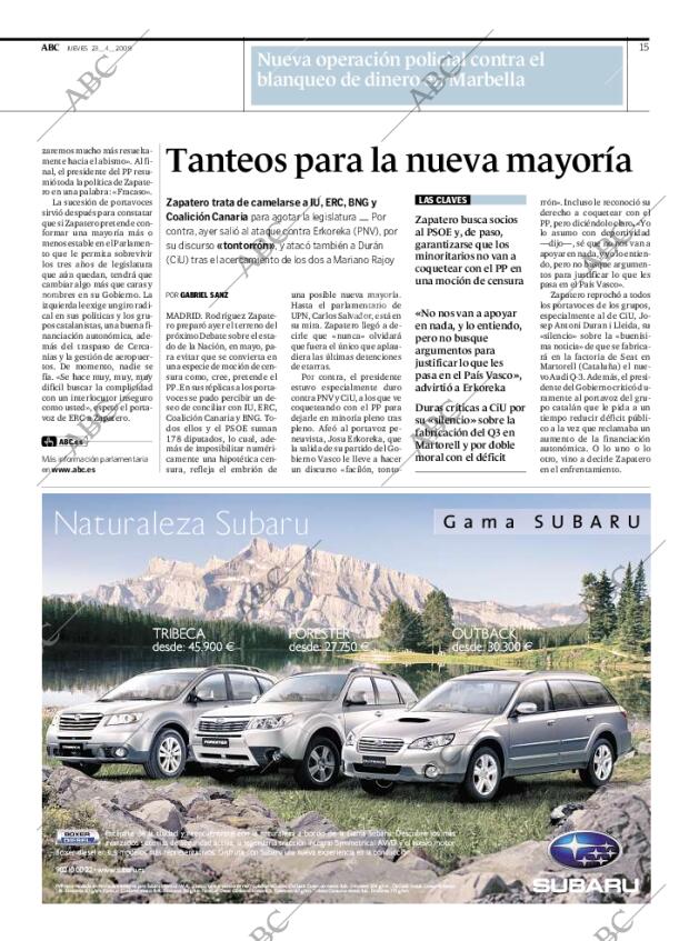 ABC MADRID 23-04-2009 página 15