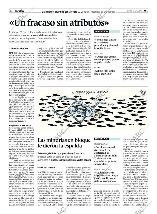 ABC MADRID 23-04-2009 página 16
