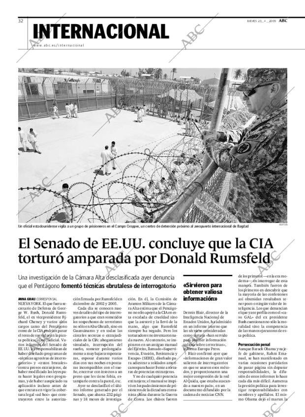 ABC MADRID 23-04-2009 página 32