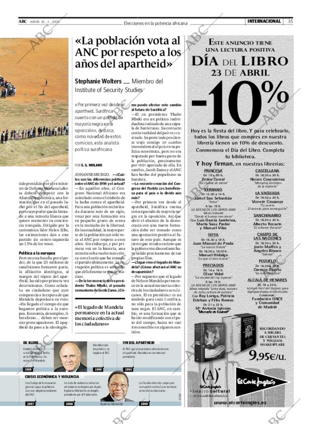 ABC MADRID 23-04-2009 página 35