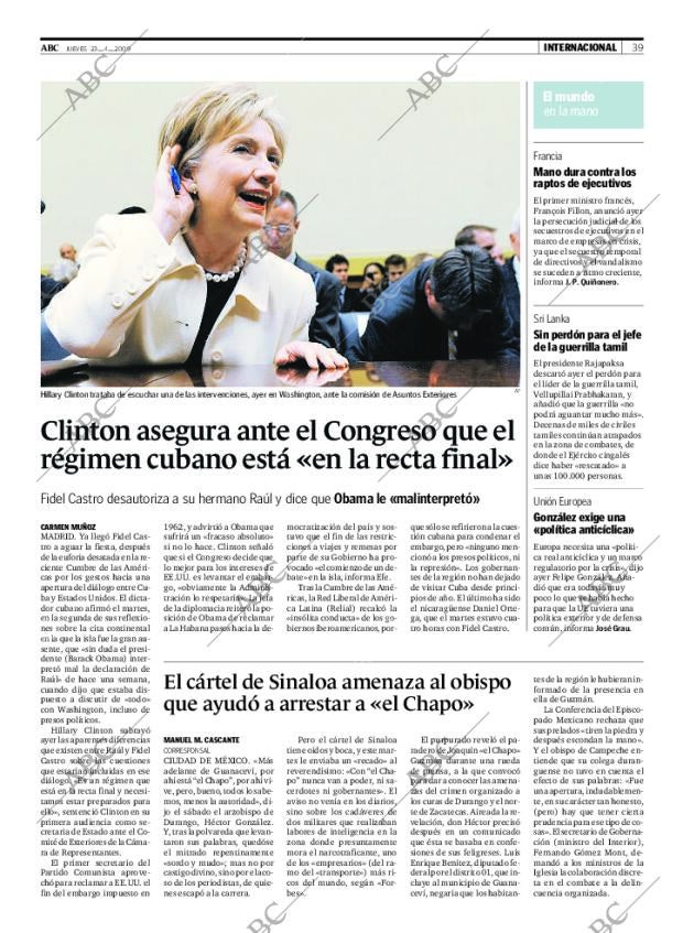 ABC MADRID 23-04-2009 página 39