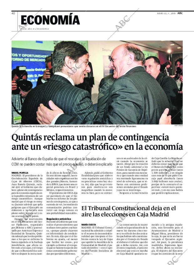 ABC MADRID 23-04-2009 página 40