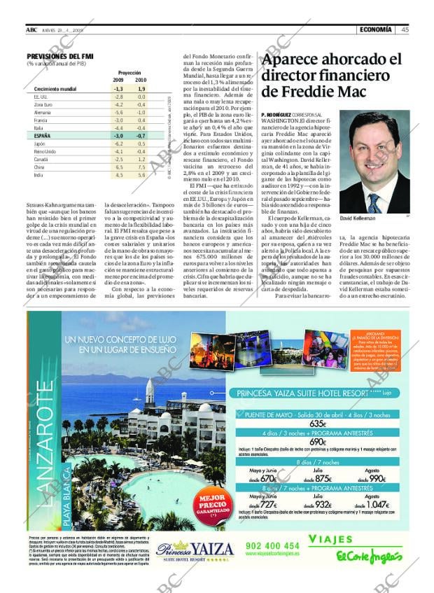 ABC MADRID 23-04-2009 página 45