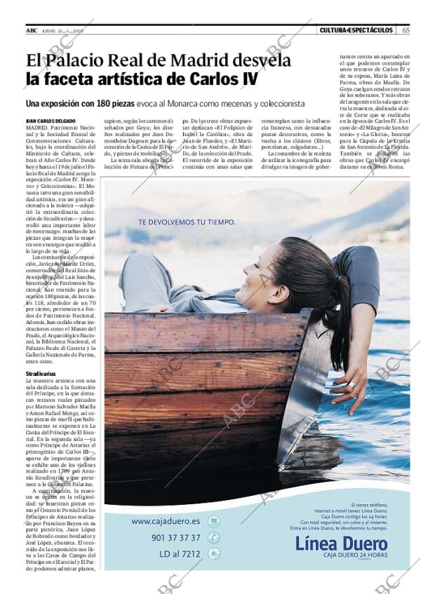 ABC MADRID 23-04-2009 página 65