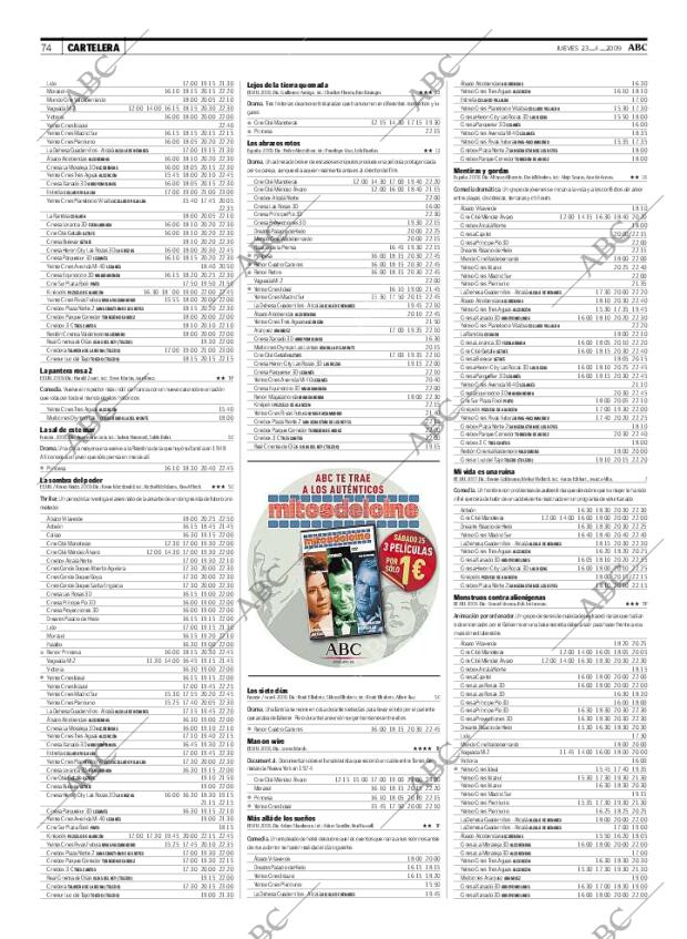 ABC MADRID 23-04-2009 página 74