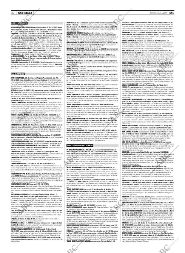 ABC MADRID 23-04-2009 página 76