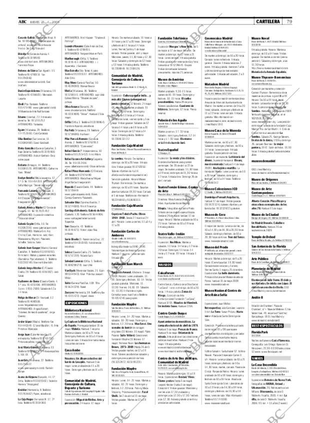 ABC MADRID 23-04-2009 página 79