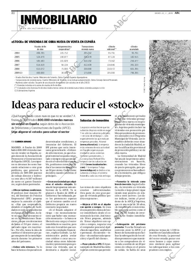 ABC MADRID 23-04-2009 página 80