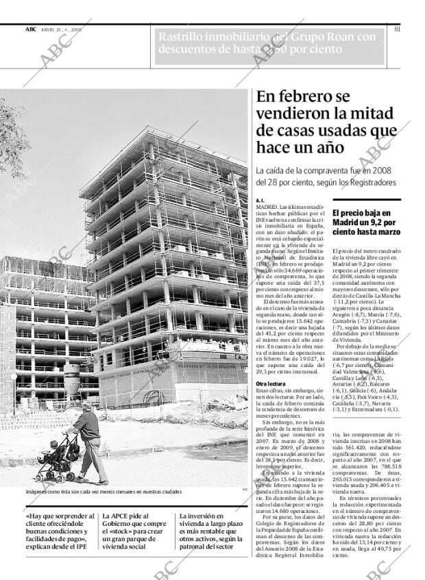 ABC MADRID 23-04-2009 página 81