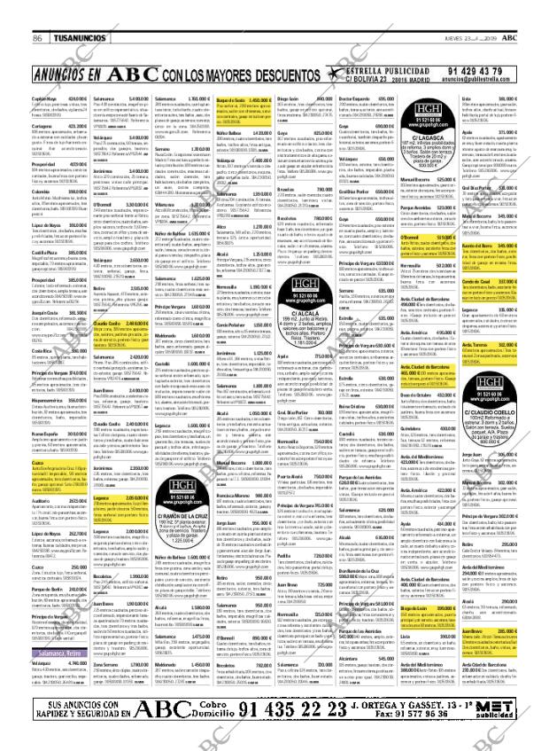 ABC MADRID 23-04-2009 página 86