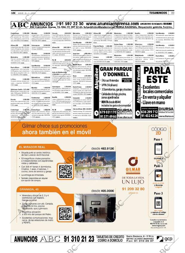 ABC MADRID 23-04-2009 página 89