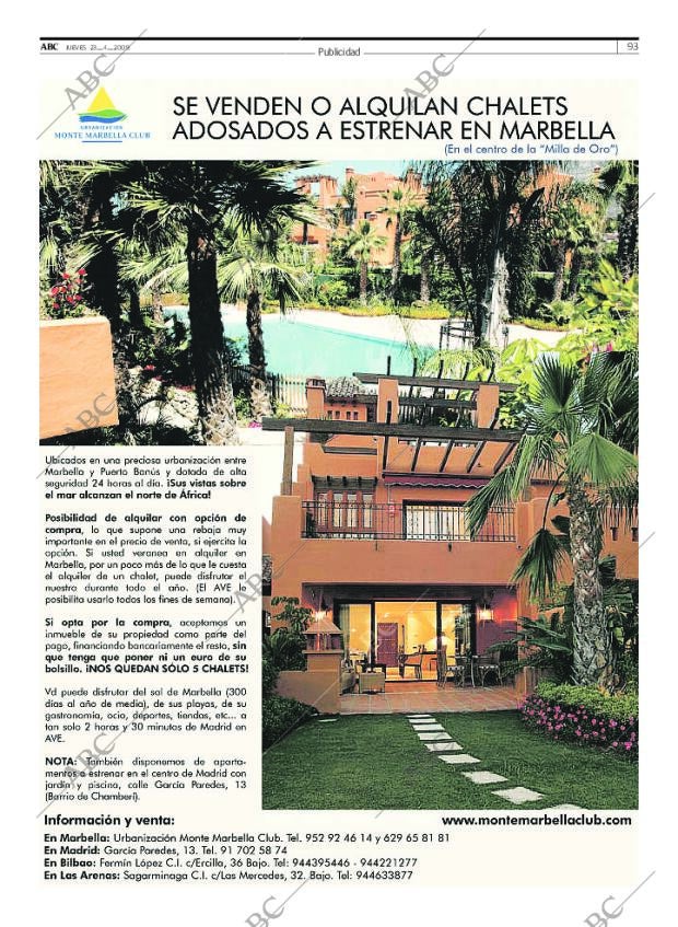 ABC MADRID 23-04-2009 página 93