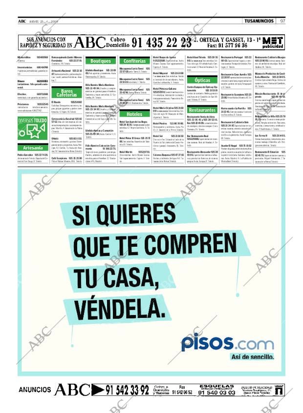 ABC MADRID 23-04-2009 página 97