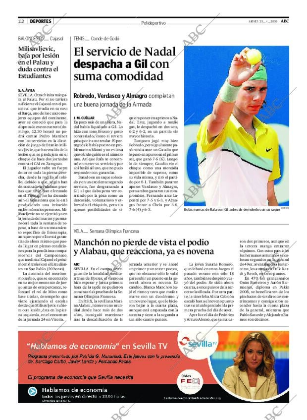 ABC SEVILLA 23-04-2009 página 112