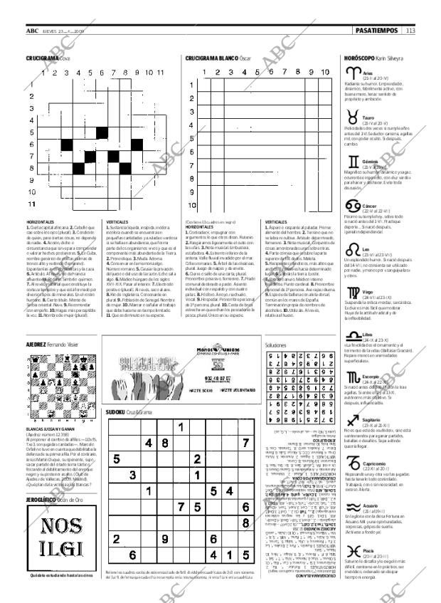 ABC SEVILLA 23-04-2009 página 113