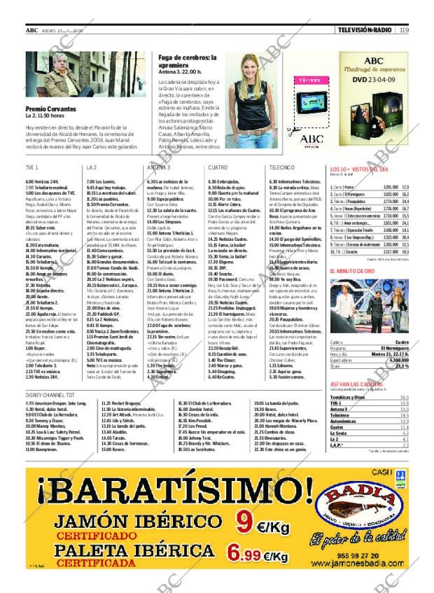 ABC SEVILLA 23-04-2009 página 119
