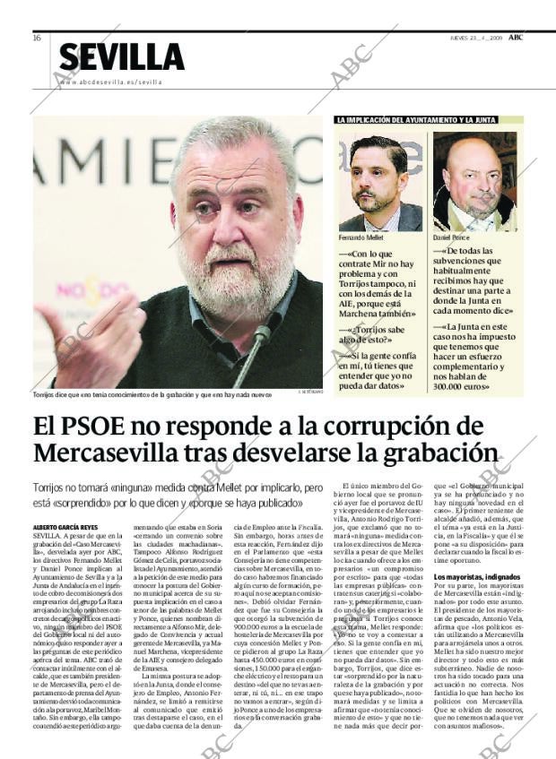 ABC SEVILLA 23-04-2009 página 16
