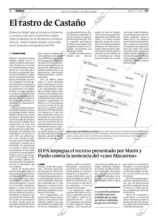 ABC SEVILLA 23-04-2009 página 18
