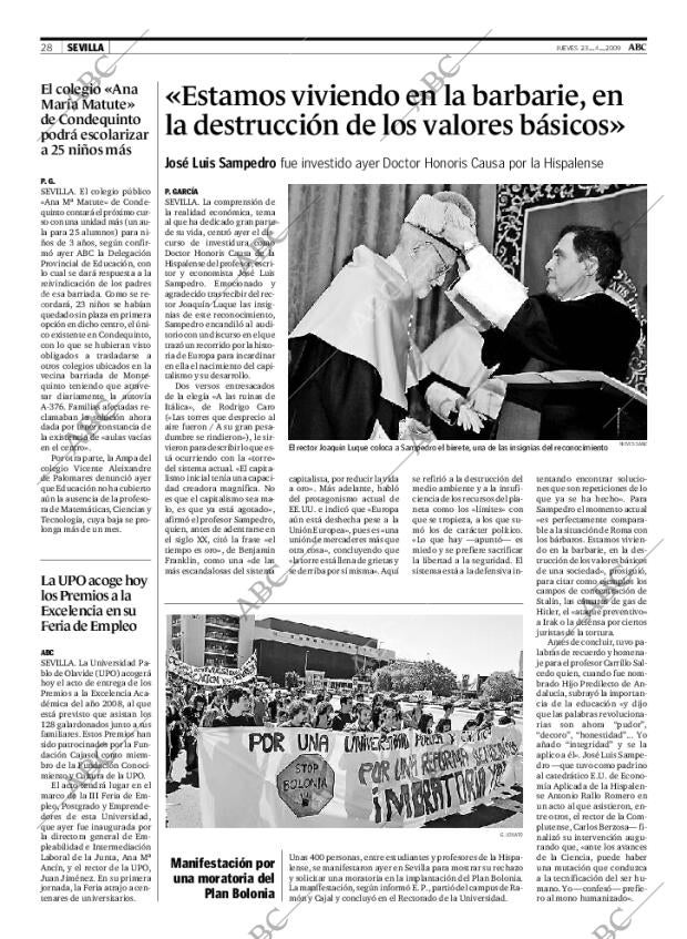 ABC SEVILLA 23-04-2009 página 28