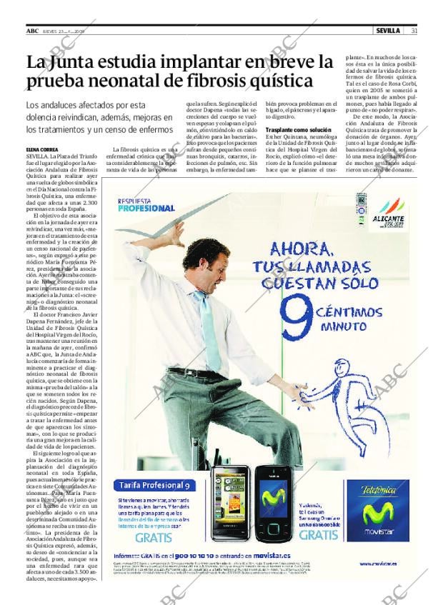 ABC SEVILLA 23-04-2009 página 31