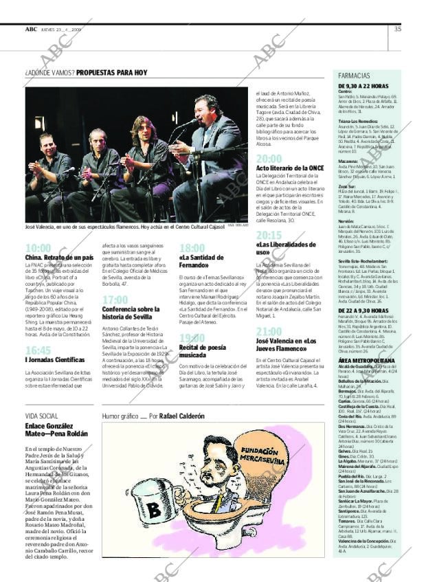 ABC SEVILLA 23-04-2009 página 35