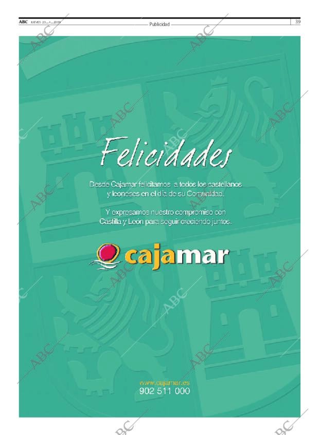 ABC SEVILLA 23-04-2009 página 39