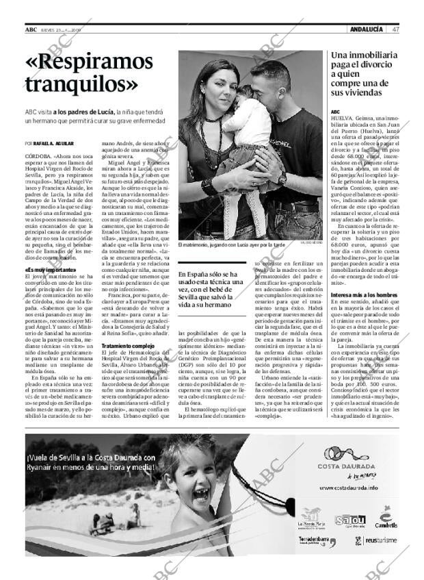 ABC SEVILLA 23-04-2009 página 47