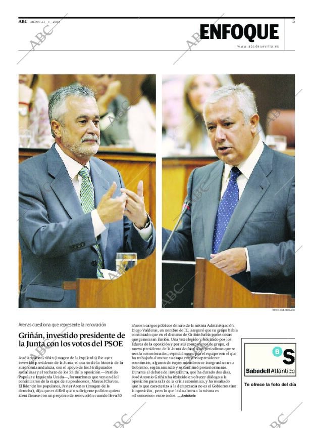 ABC SEVILLA 23-04-2009 página 5