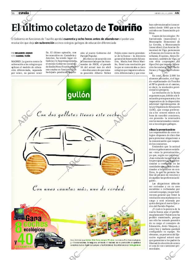 ABC SEVILLA 23-04-2009 página 56