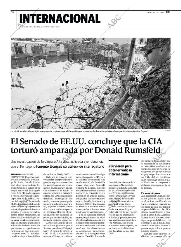 ABC SEVILLA 23-04-2009 página 58