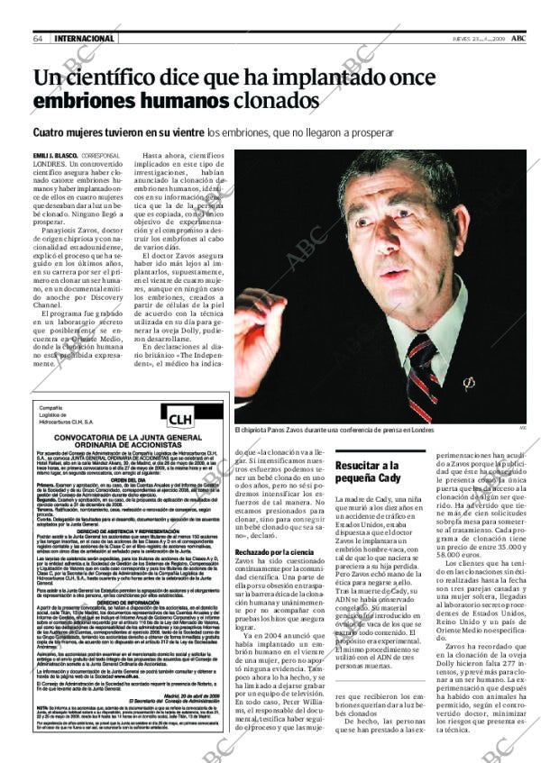 ABC SEVILLA 23-04-2009 página 64