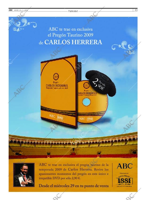 ABC SEVILLA 23-04-2009 página 65