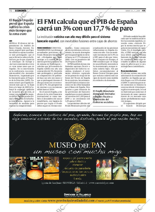 ABC SEVILLA 23-04-2009 página 70