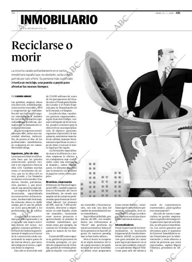 ABC SEVILLA 23-04-2009 página 74