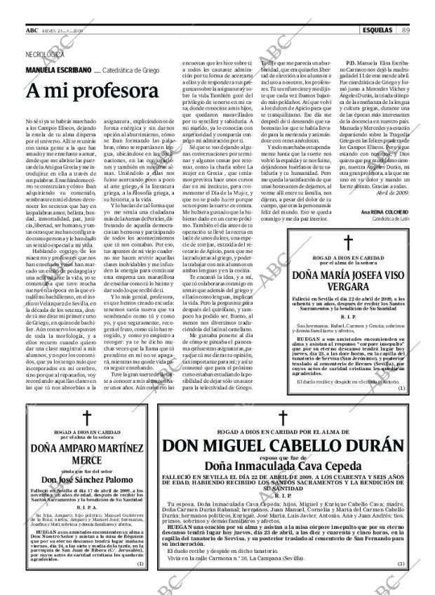 ABC SEVILLA 23-04-2009 página 89