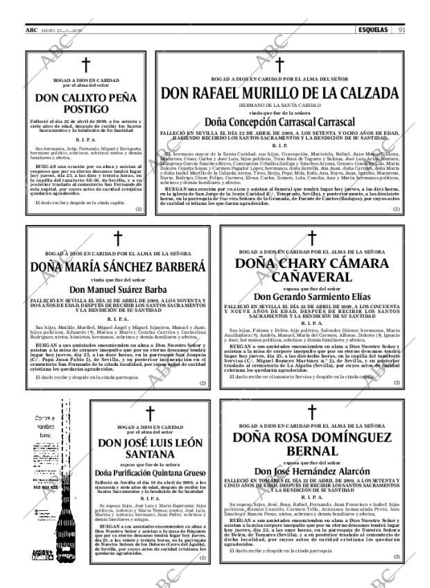 ABC SEVILLA 23-04-2009 página 91