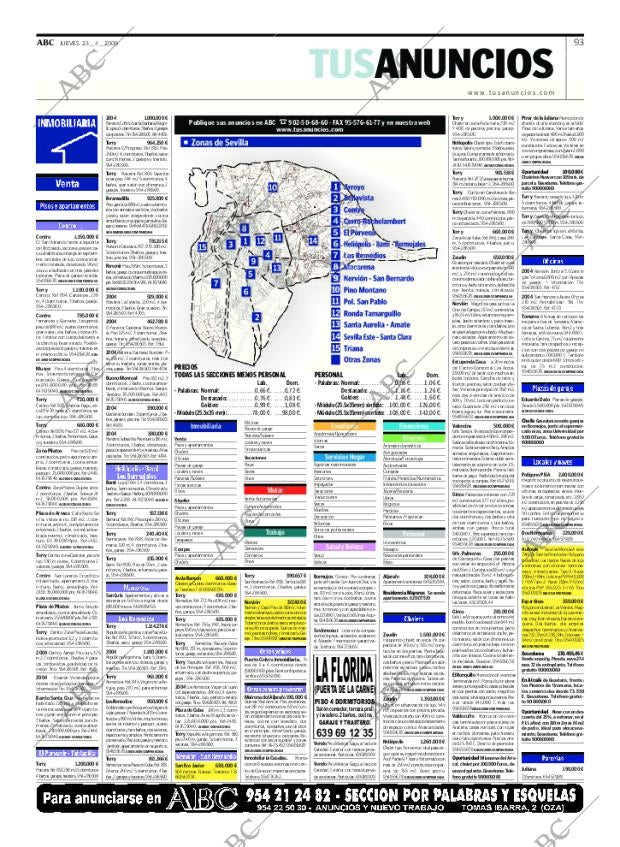 ABC SEVILLA 23-04-2009 página 93