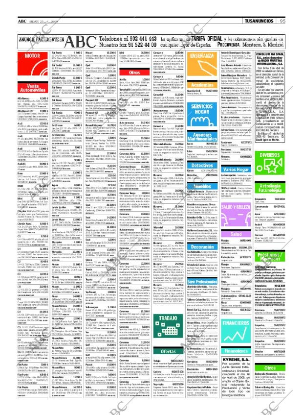 ABC SEVILLA 23-04-2009 página 95