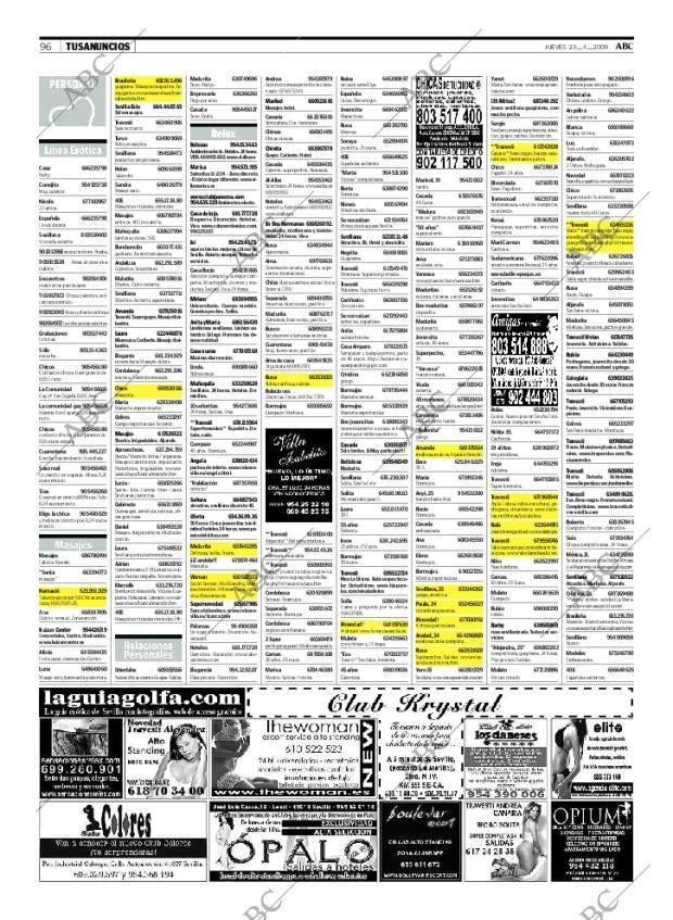 ABC SEVILLA 23-04-2009 página 96