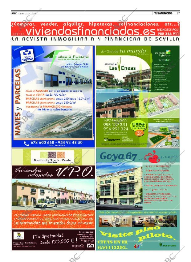 ABC SEVILLA 23-04-2009 página 97
