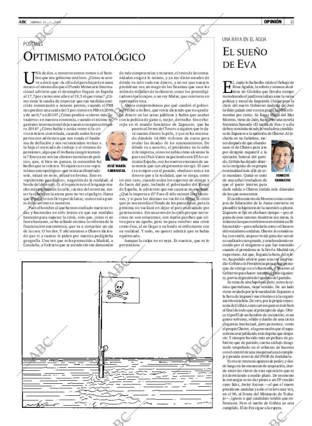 ABC MADRID 24-04-2009 página 11