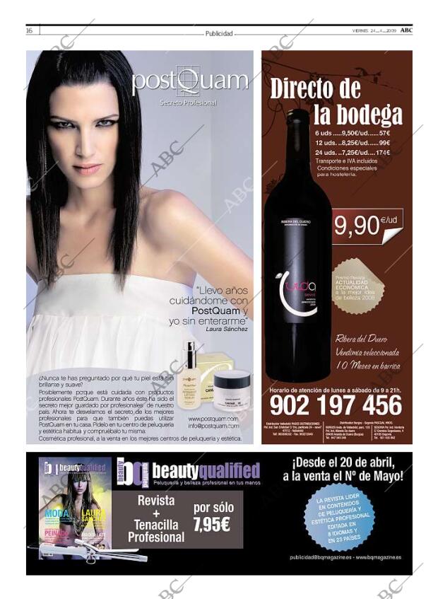 ABC MADRID 24-04-2009 página 16