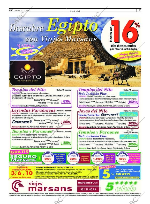 ABC MADRID 24-04-2009 página 25