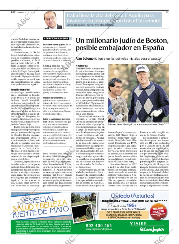 ABC MADRID 24-04-2009 página 27