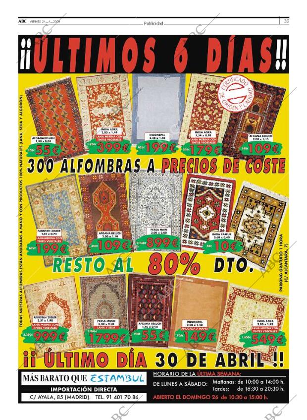 ABC MADRID 24-04-2009 página 39