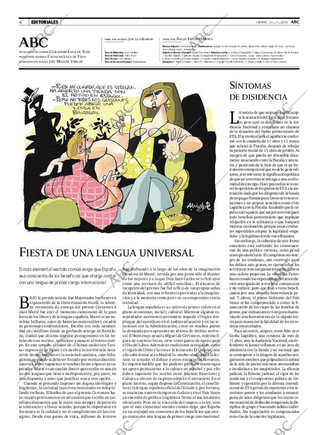 ABC MADRID 24-04-2009 página 4