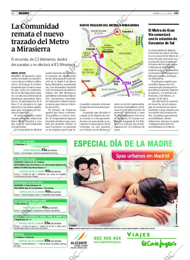 ABC MADRID 24-04-2009 página 42