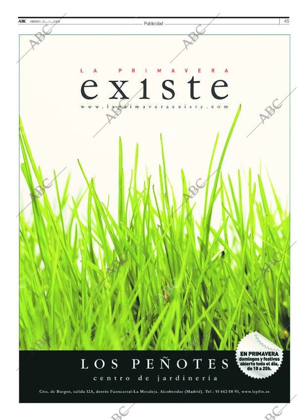 ABC MADRID 24-04-2009 página 45