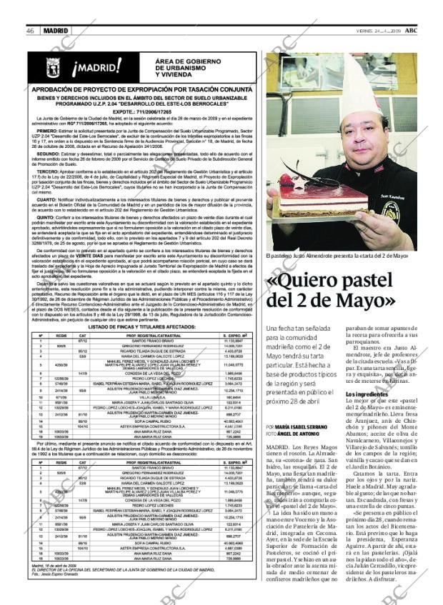ABC MADRID 24-04-2009 página 46