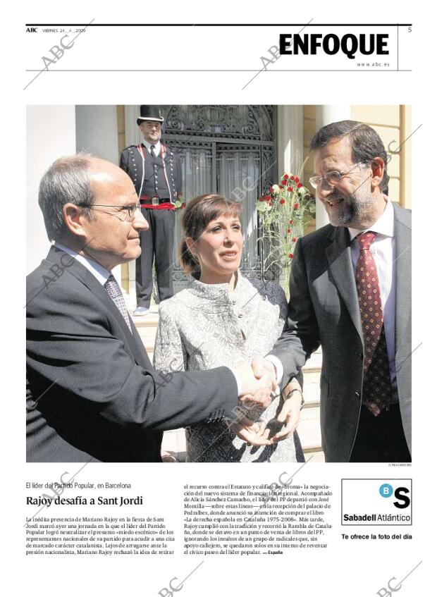 ABC MADRID 24-04-2009 página 5